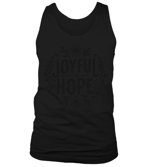 Joyful in Hope Tank Top Unisex