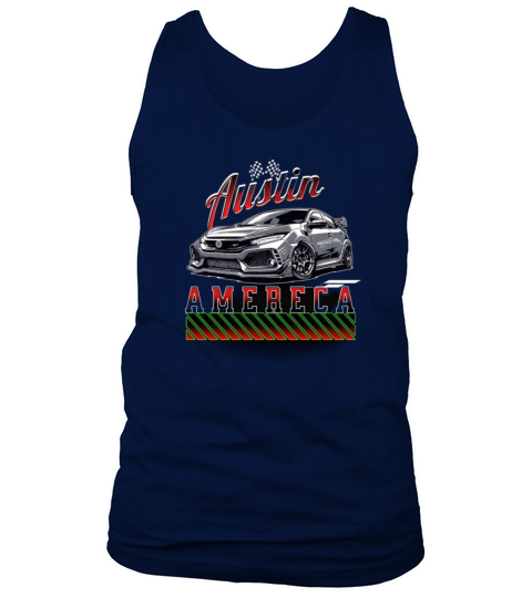Vintage Austin Texas Formula Racing Circuit 2024 Tank Top Unisex