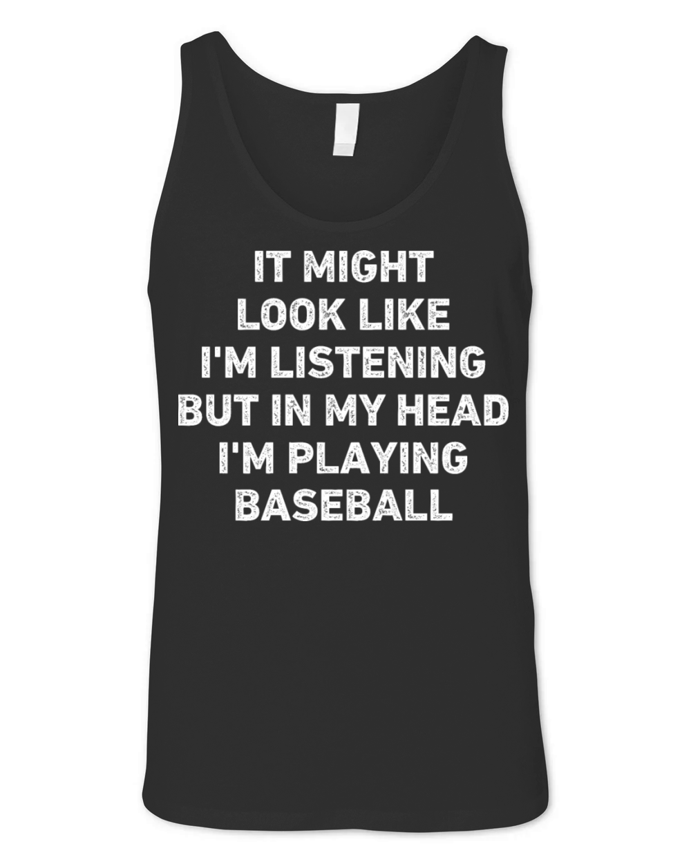 Baseball Player Funny Unisex Jersey Tank