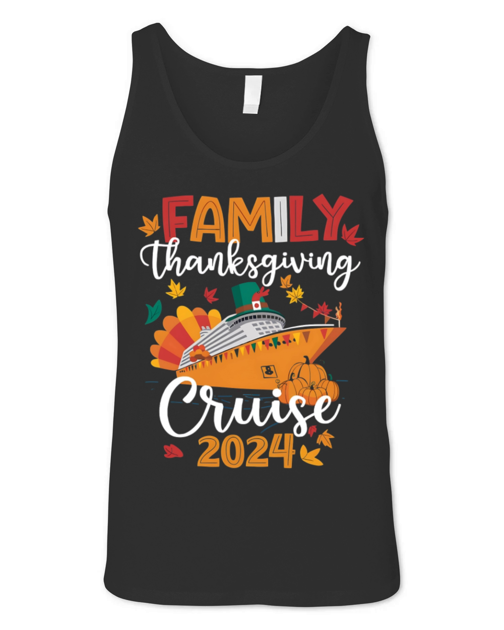 Thanksgiving Cruise Squad 2024 Unisex Jersey Tank