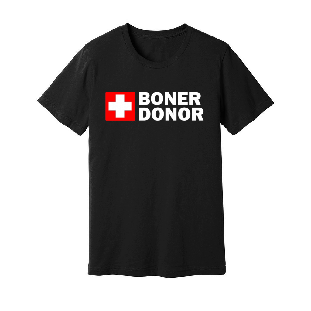 Boner Donor Funny Halloween Costume Idea Unisex Jersey Tee