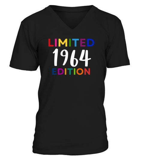60th Birthday V-Neck T-shirt