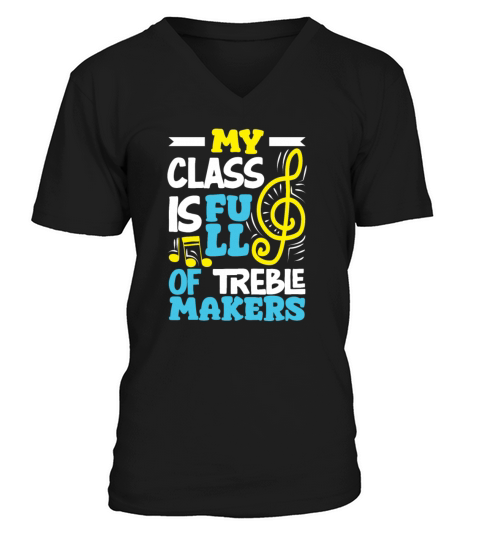 Funny Teacher Gift V-Neck T-shirt