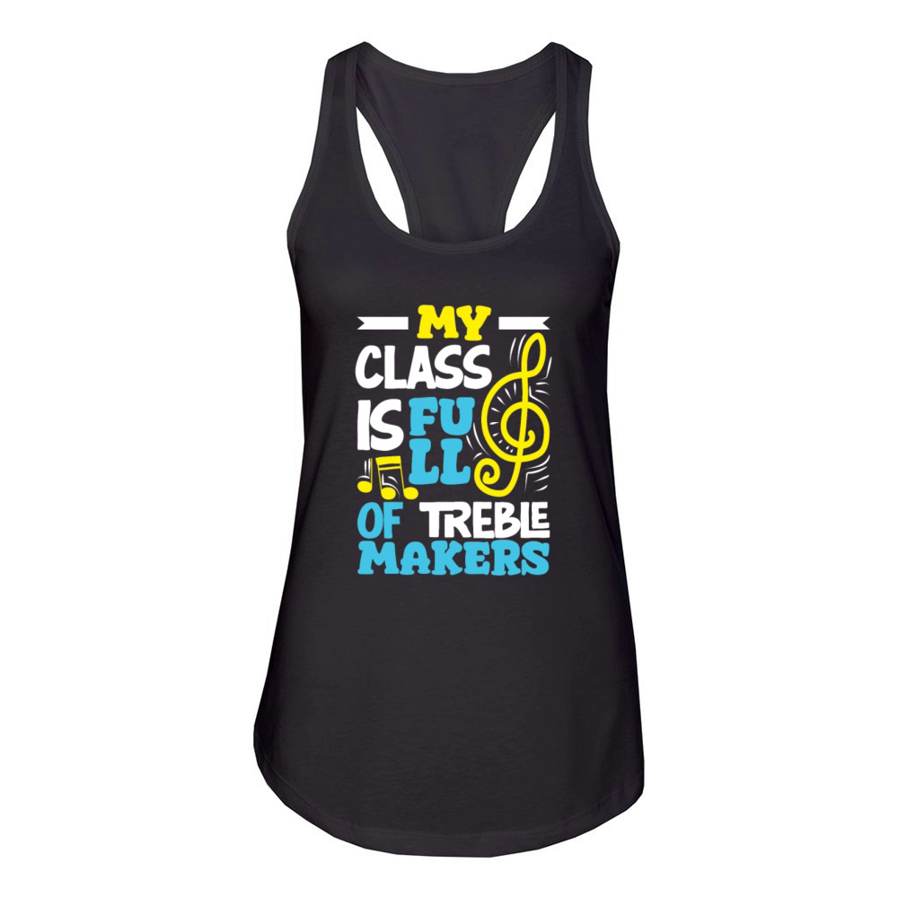 Funny Teacher Gift Women's Racerback Tank