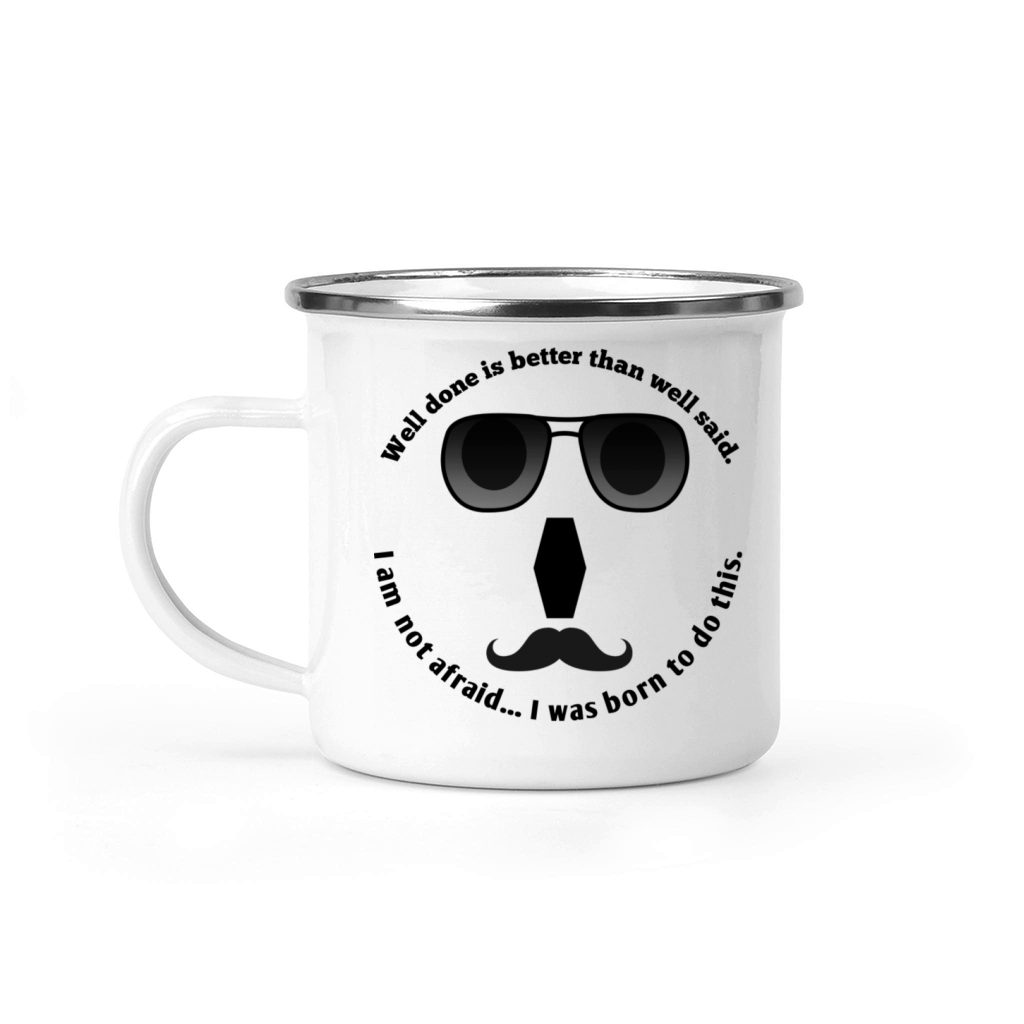 Achievement Quotes Camping Mug