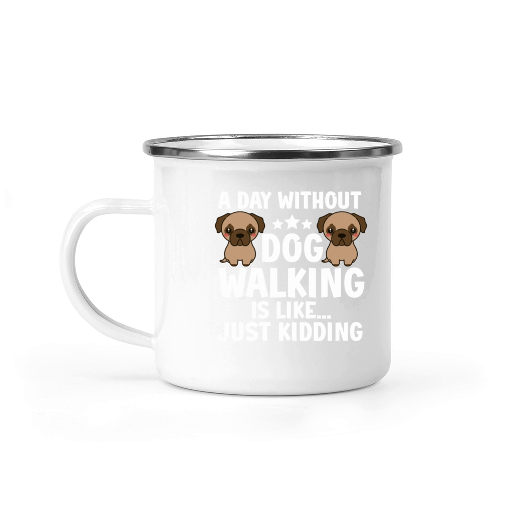 Dog Walker Professional Pet Sitter Dog Walking Camping Mug
