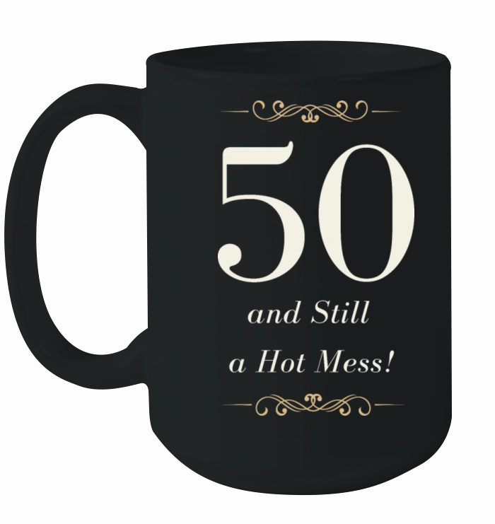 50th birthday shirts for women Ceramic Mug