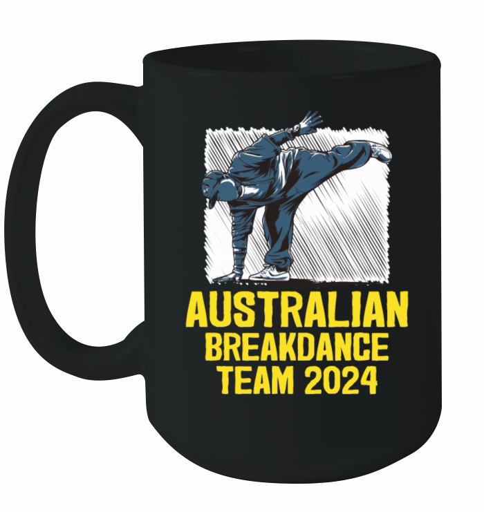Australian Breakdancing Costume Coach Break Dancer Ceramic Mug