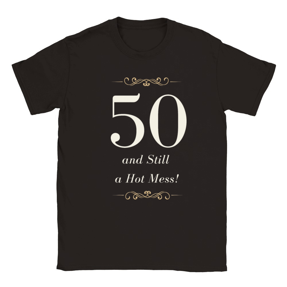 50th birthday shirts for women Classic Kids Crewneck T-shirt