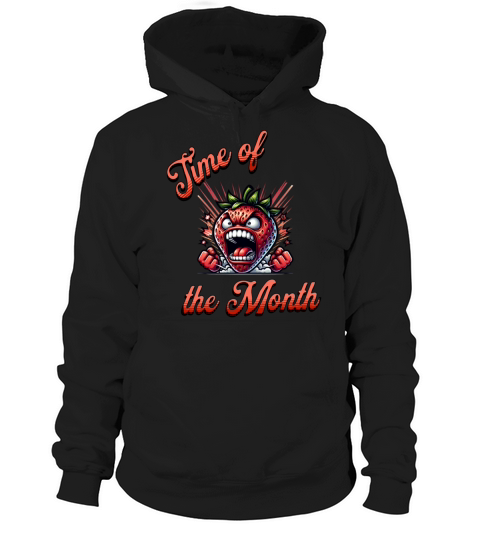 Time of the Month Period Humor Strawberry Hoodie Unisex