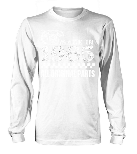 Made in 1965 All Orginal Parts Vintage Phone Desig Long sleeved Unisex
