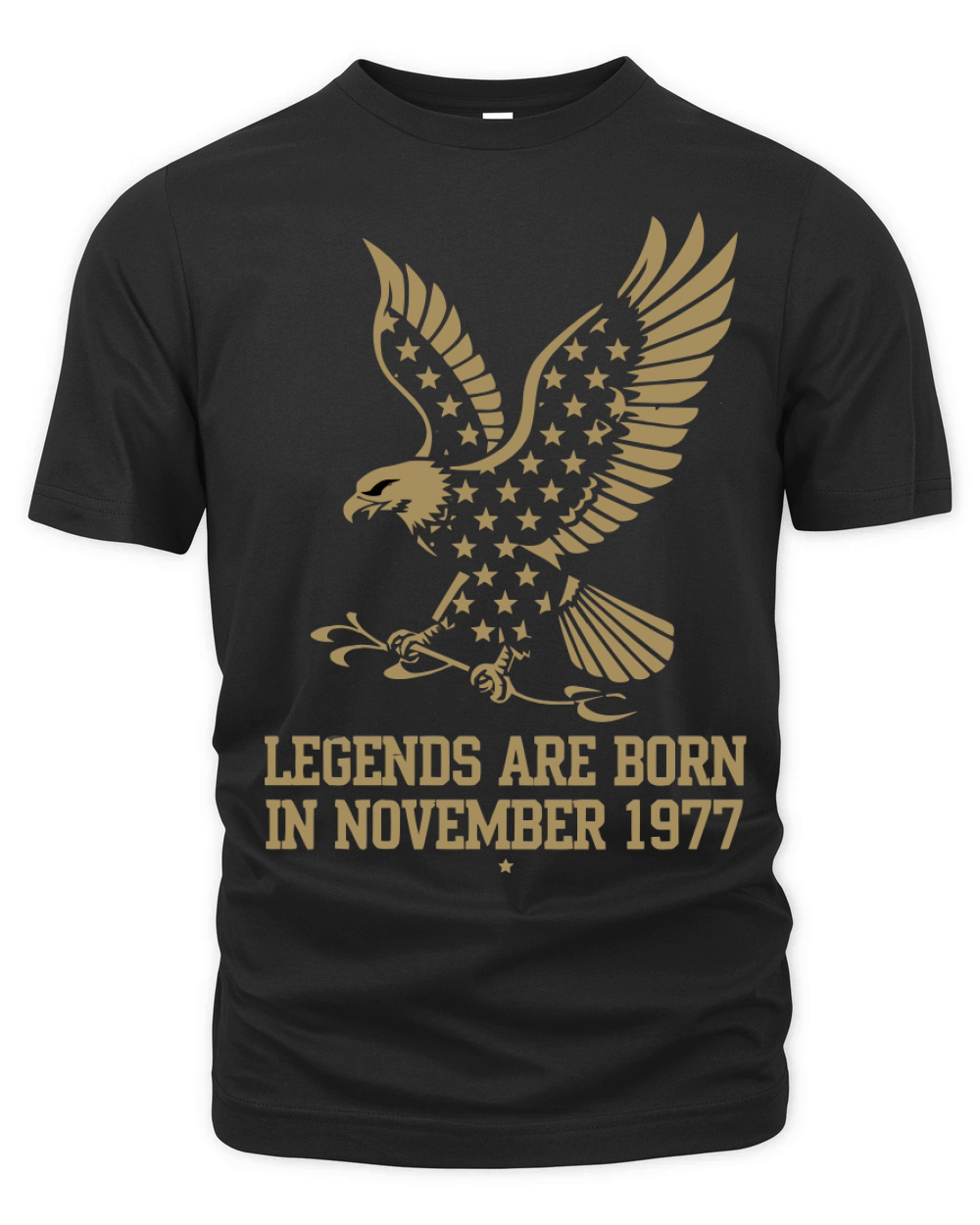 Legends Are Born In November 1977 Organic Unisex T-shirt