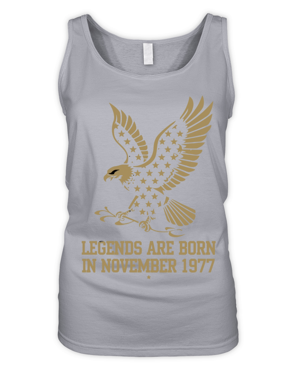 Legends Are Born In November 1977 Organic Women's Tank Top