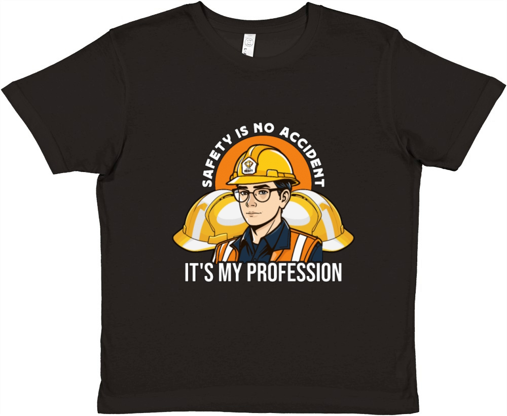 Safety Is No Accident Its My Profession Officer Premium Kids Crewneck T-shirt