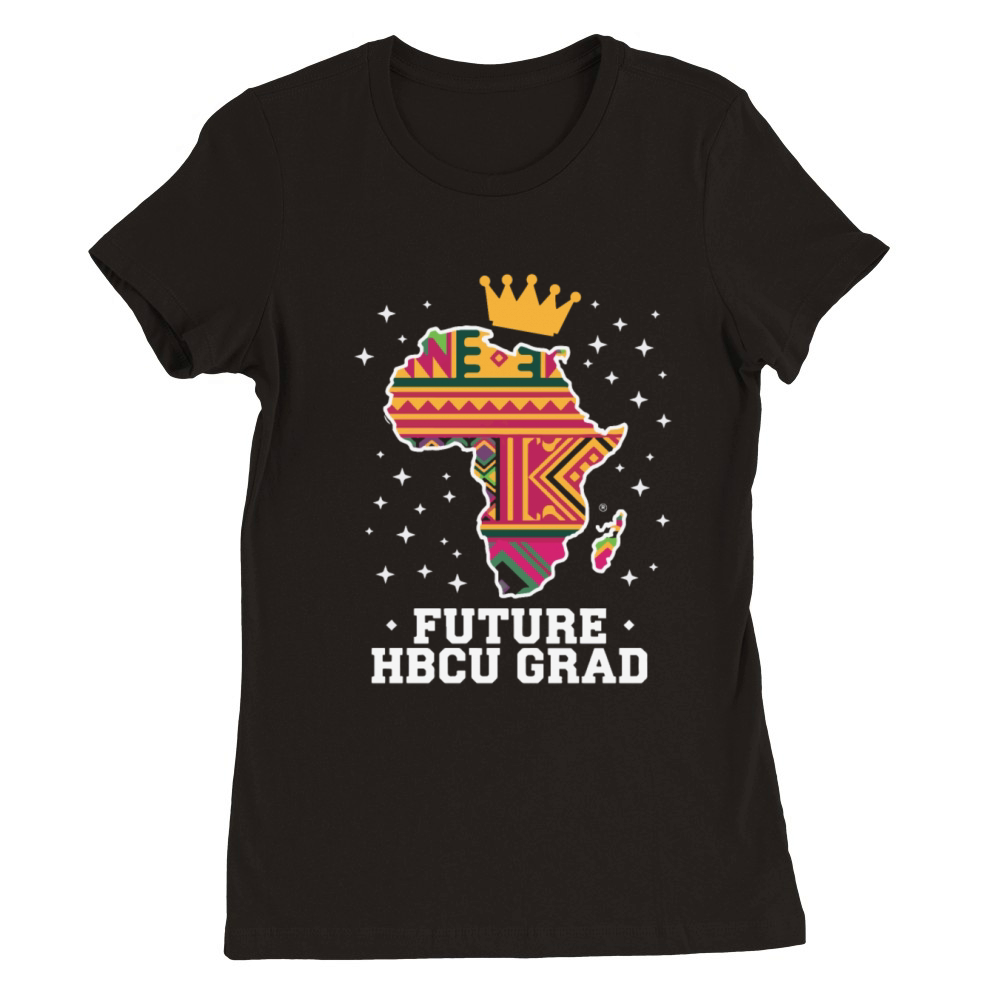 Future HBCU Grad African Pride For Students Teache Premium Womens Crewneck T-shirt