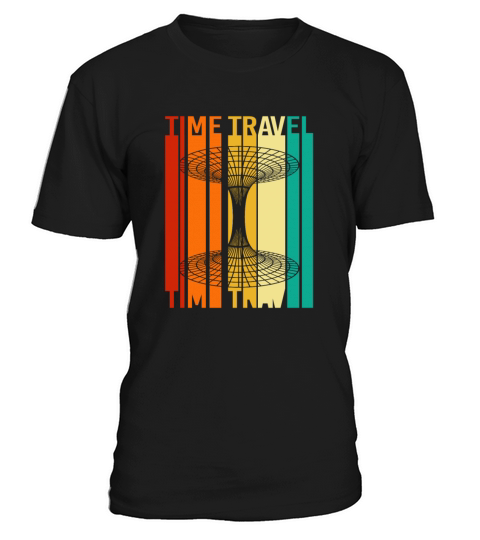 Retro Vintage Quantum Physics Time Travel T-Shirt Unisex