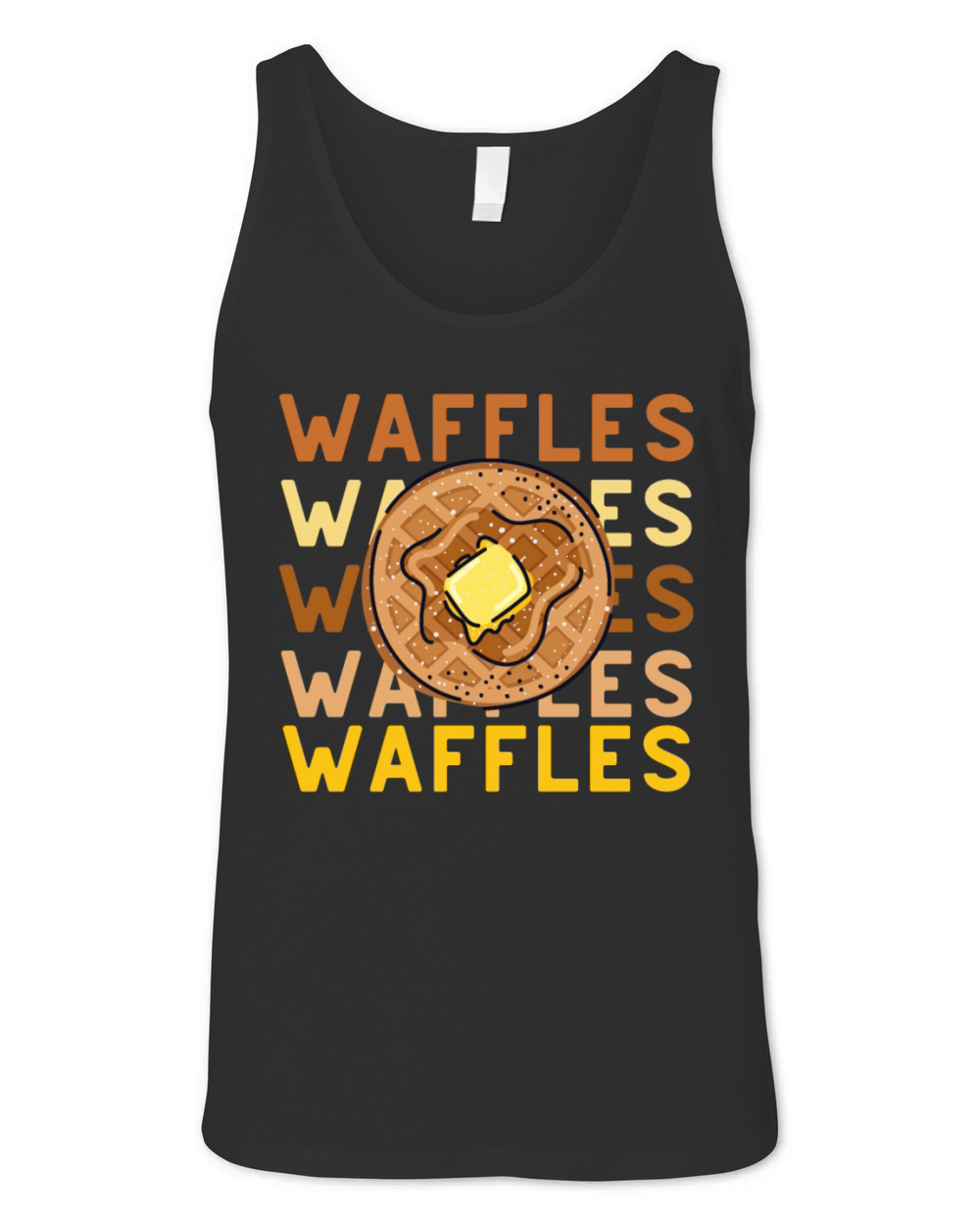 waffles Unisex Jersey Tank