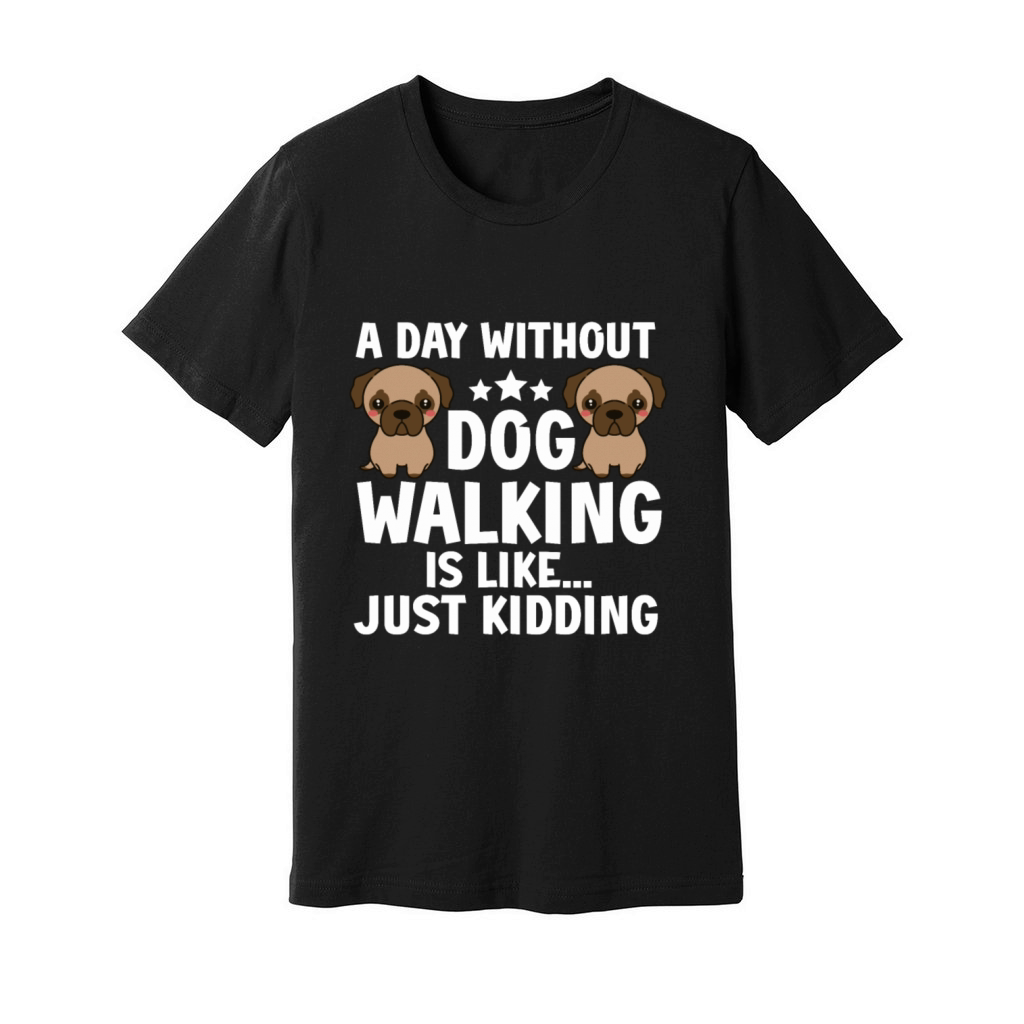 Dog Walker Professional Pet Sitter Dog Walking Unisex Jersey Tee