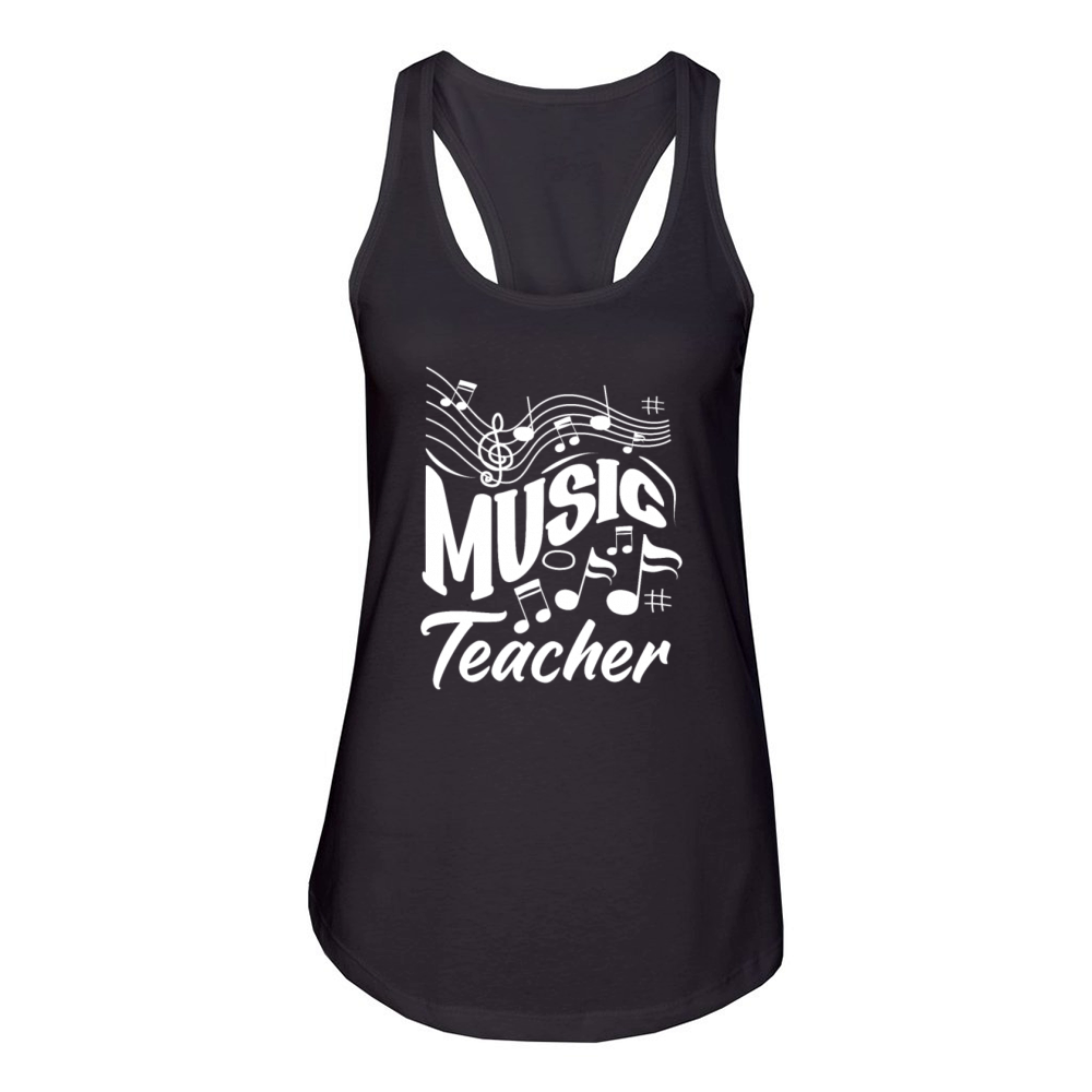 Funny Teacher Gift Women's Racerback Tank