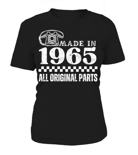 Made in 1965 All Orginal Parts Vintage Phone Desig Women's T-Shirt
