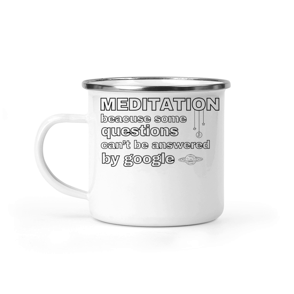 Meditation Mindfulness Quotes Camping Mug