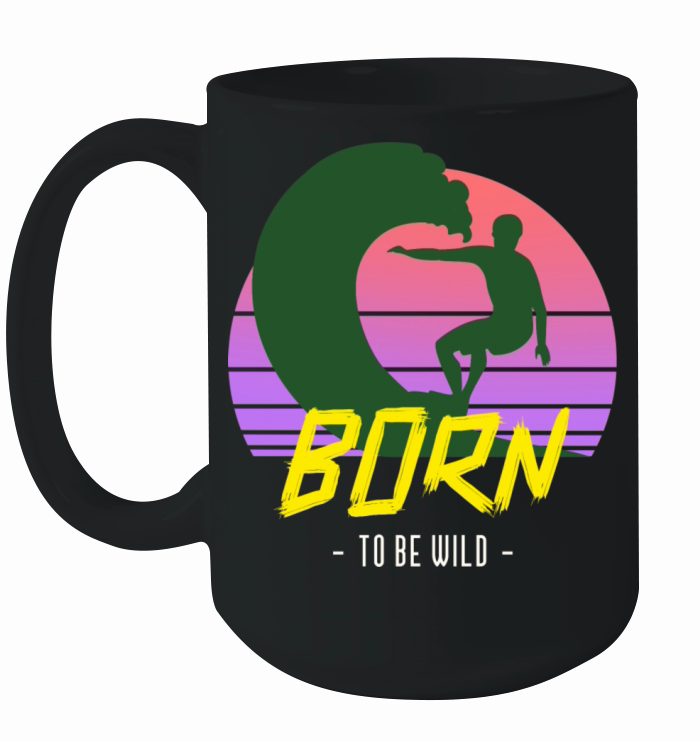 Born to Be Wild Vintage Ceramic Mug