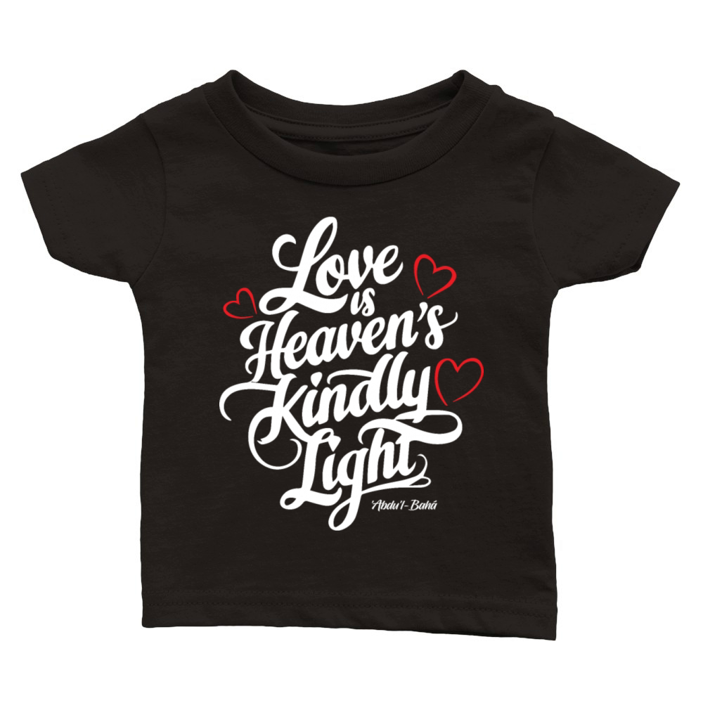 Love is Heaven’s Kindly Light - Bahai Faith Classic Baby Crewneck T-shirt