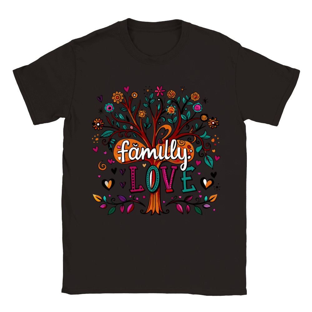 Family love Classic Kids Crewneck T-shirt