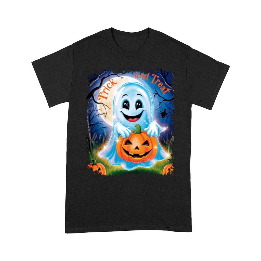 Trick and Treat halloween ghost funny Comfort T-shirt