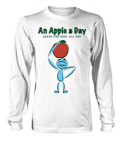 An Apple a day keeps you cool all day Long sleeved Unisex