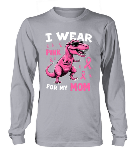 Breast Cancer Pink Awareness Design Long sleeved Unisex