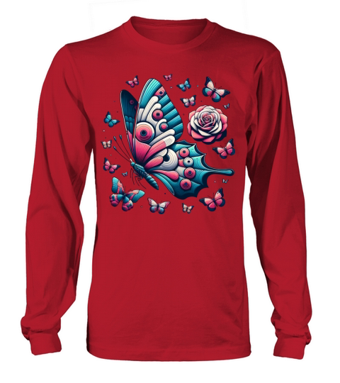 Vintage Rose Bouquet-Romantic flower apparel Long sleeved Unisex