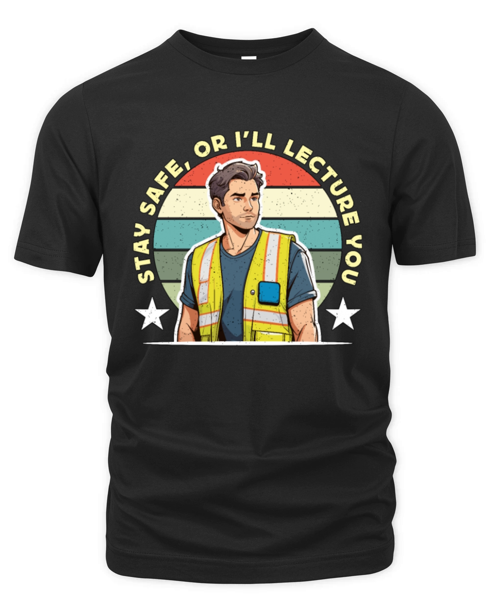 Safety Officer Stay Safe Or Public Safety Officer Organic Unisex T-shirt