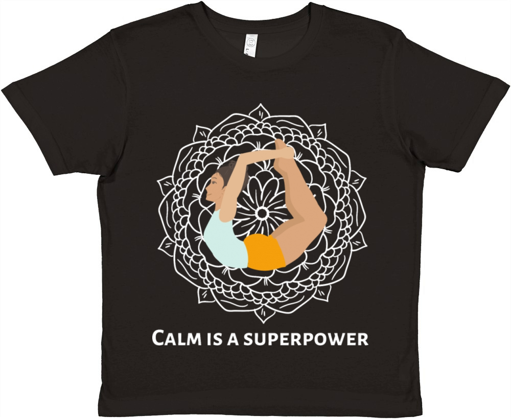 Calm is a superpower Premium Kids Crewneck T-shirt