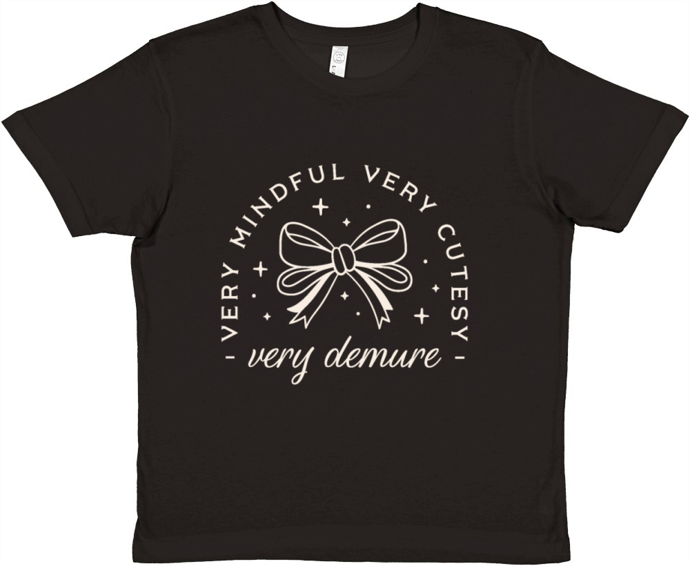 Very demure very mindful very cutesy Premium Kids Crewneck T-shirt