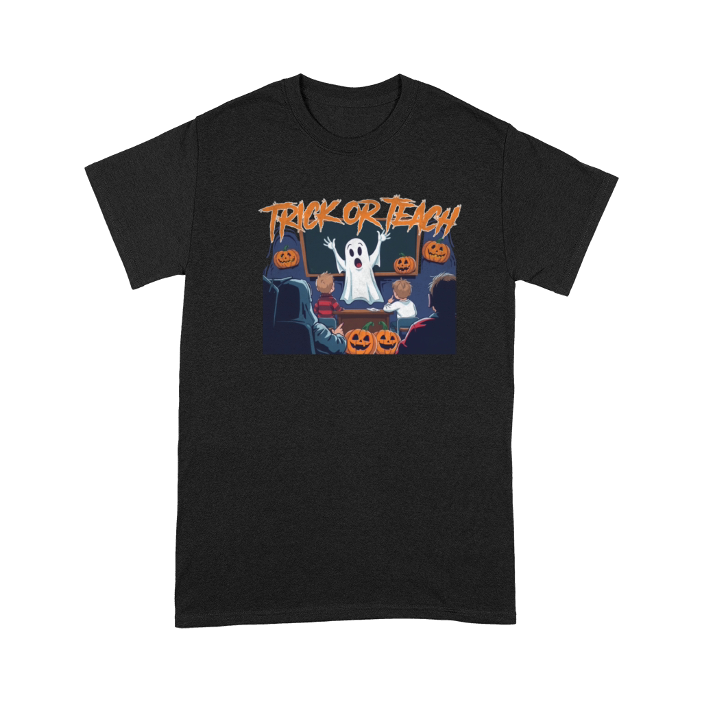 Trick or Teach for Teachers Halloween Vintage Ghos Premium T-shirt