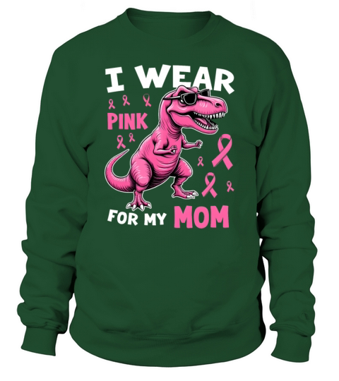 Breast Cancer Pink Awareness Design Sweatshirt Unisex