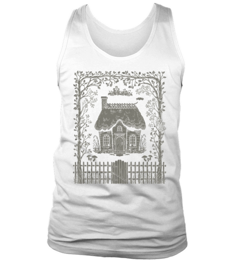 Dark Cottagecore enchanting Cottage Retreat Tank Top Unisex