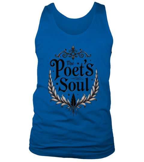 The Poet’s Soul Vintage Artistic Wear Tank Top Unisex