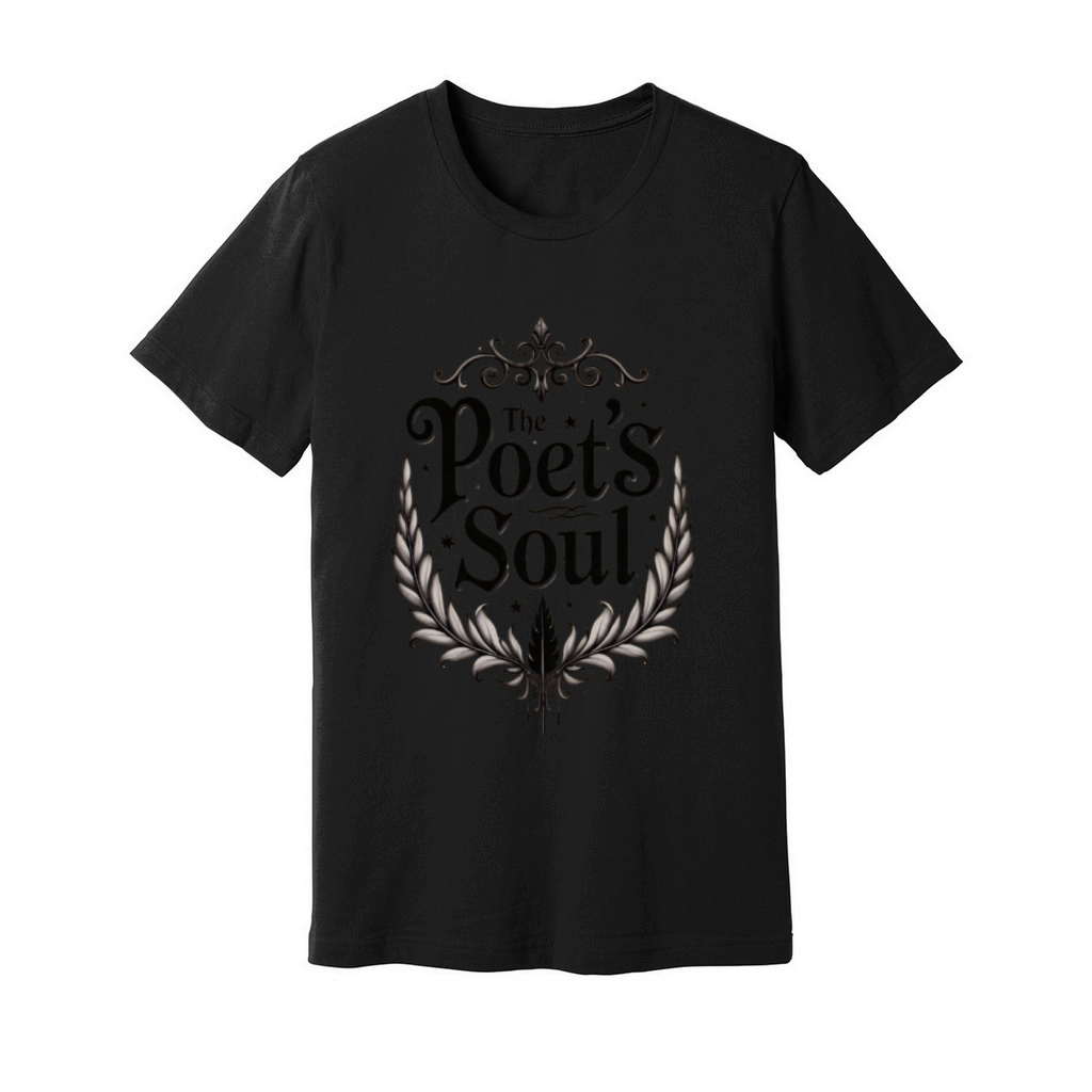 The Poet’s Soul Vintage Artistic Wear Unisex Jersey Tee