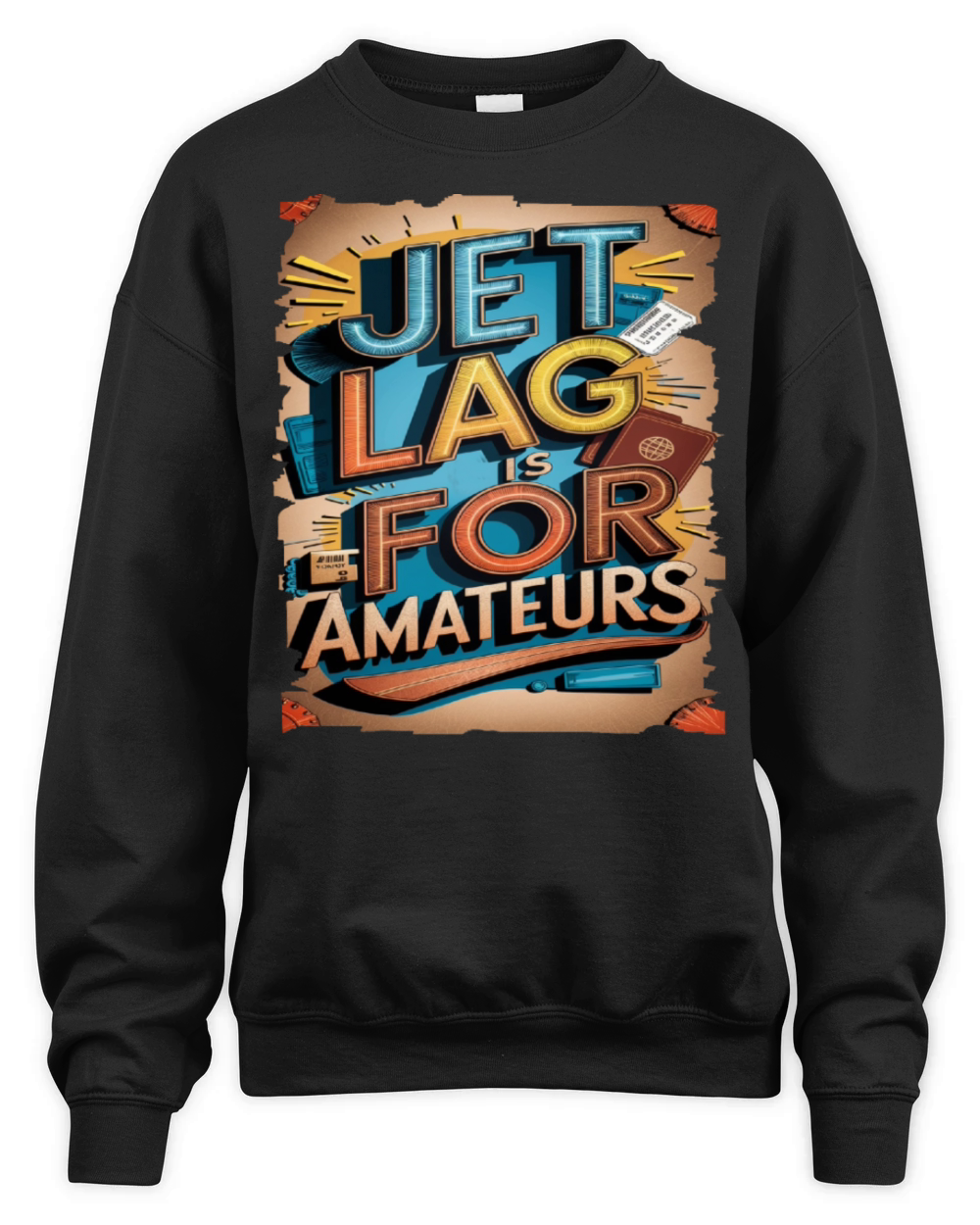 Travel Quote to get inspired N18 Unisex Premium Crewneck Sweatshirt