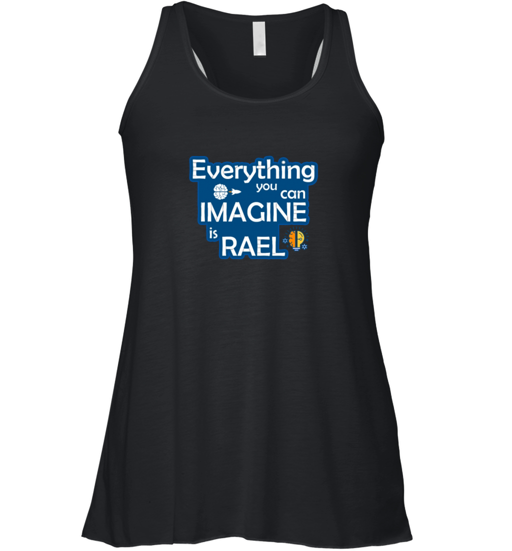 imagineEverything You Can Imagine Is Real-Creative Women's Flowy Tank Top