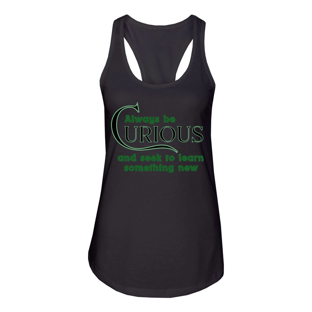 Curious 7W Women's Racerback Tank
