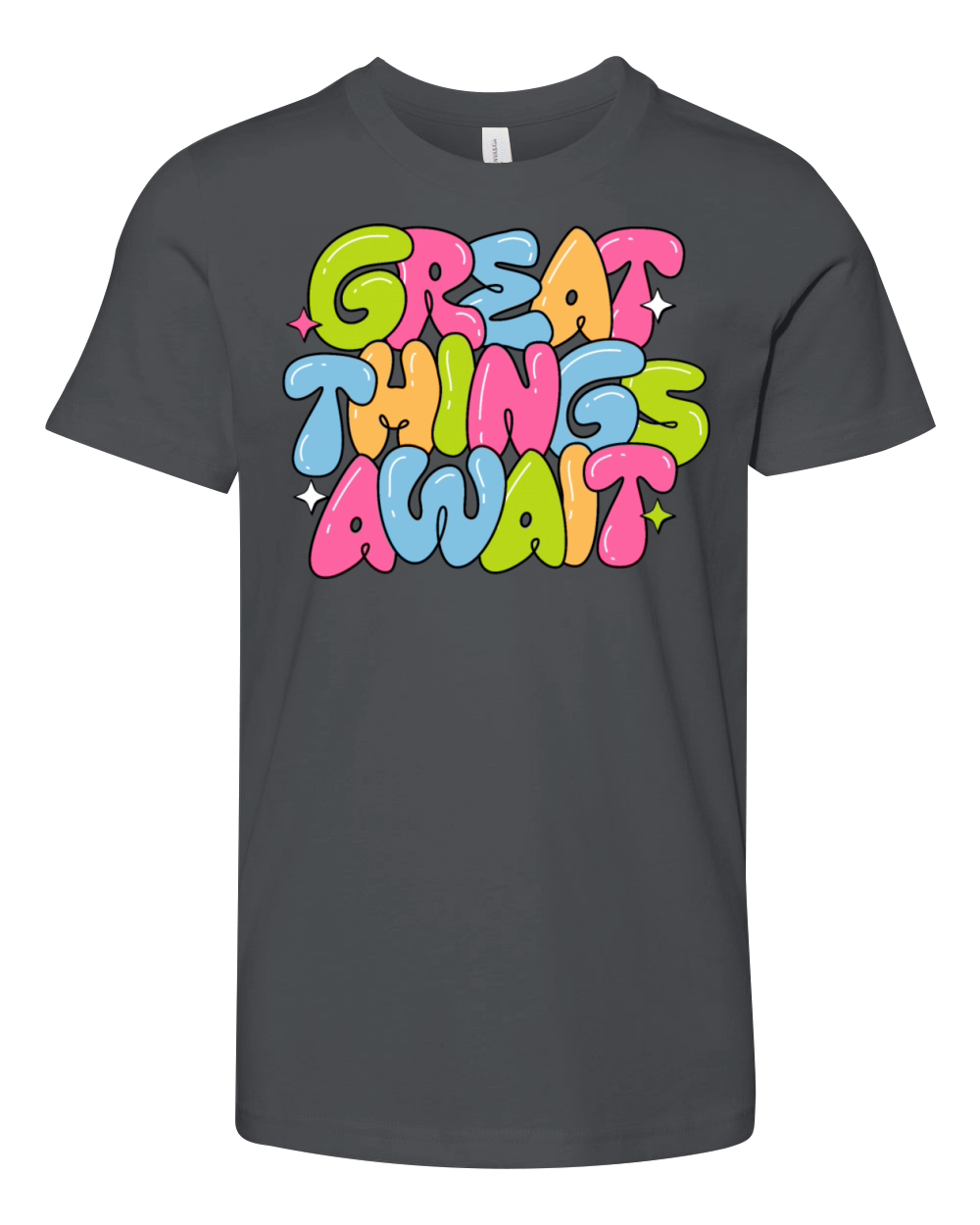 Great Things Await Youth Unisex Jersey Tee