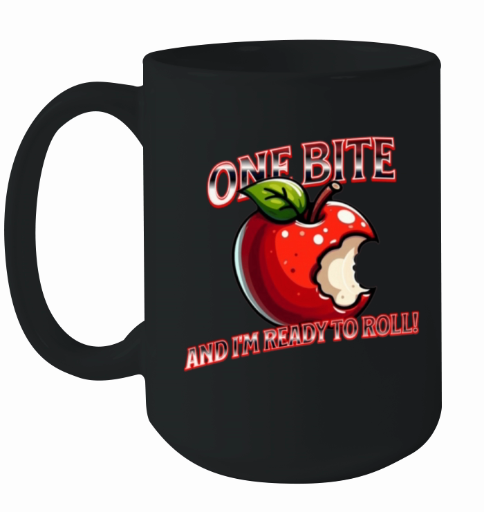 Apple bite Ceramic Mug