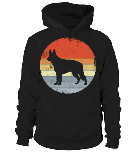 Vintage German Shepherd Hoodie Unisex