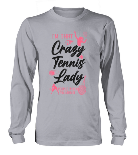 Funny Tennis Player Racket Im Long sleeved Unisex