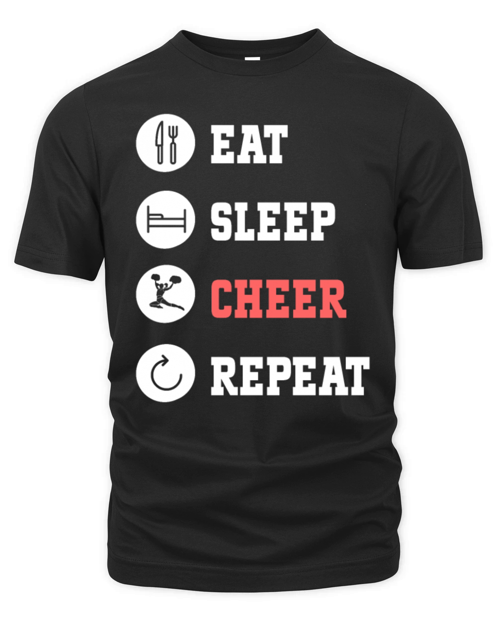 Cheerleading Cheerleader Base Flyer Organic Unisex T-shirt