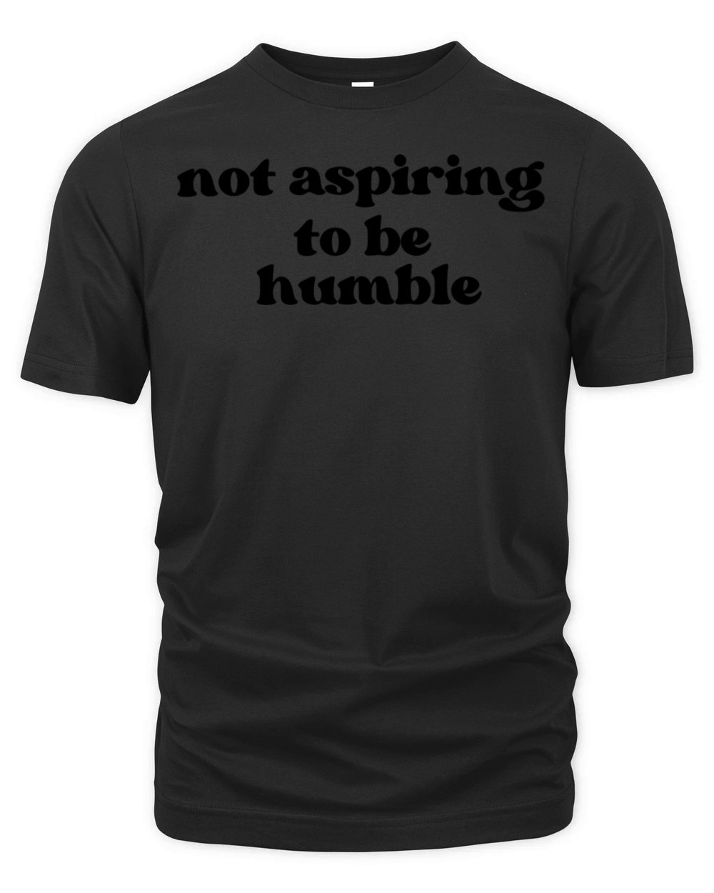 Minimalist Not Aspiring to Be Humble Kamala Harris Organic Unisex T-shirt