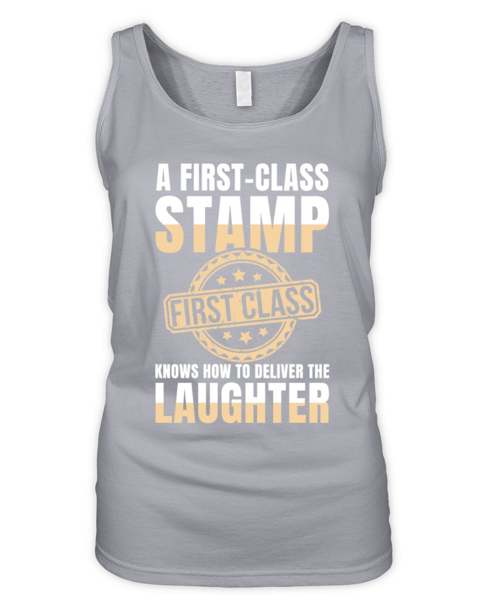 Funny Postal Humor Stamp Collection Organic Women's Tank Top